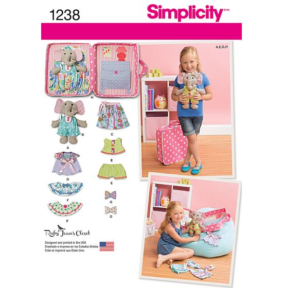 Simplicity 1238OS snitmønster