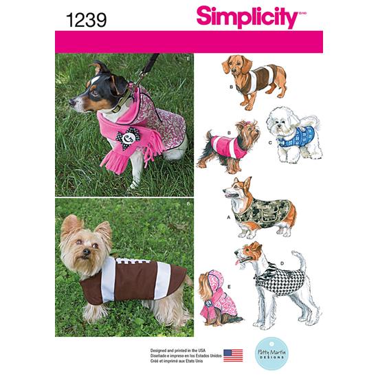 Simplicity 1239A snitmønster