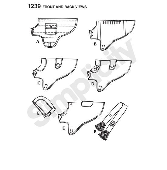 Simplicity 1239A snitmønster