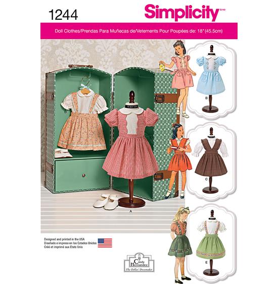 Simplicity 1244OS snitmønster