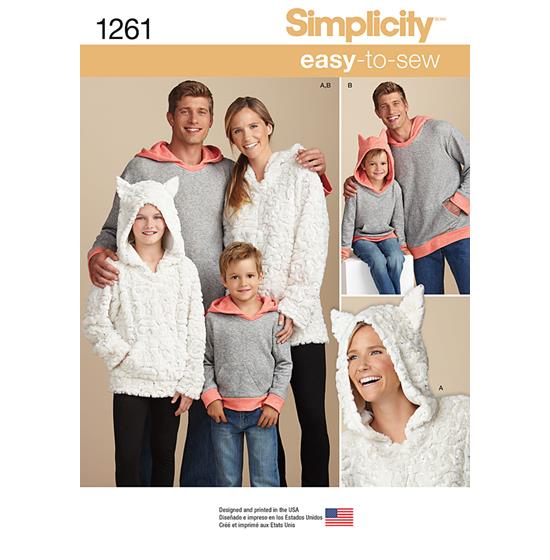 Simplicity 1261A snitmønster