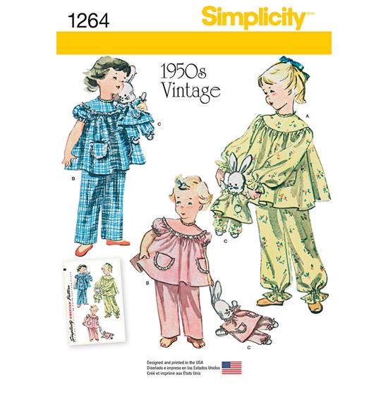 Simplicity 1264A snitmønster