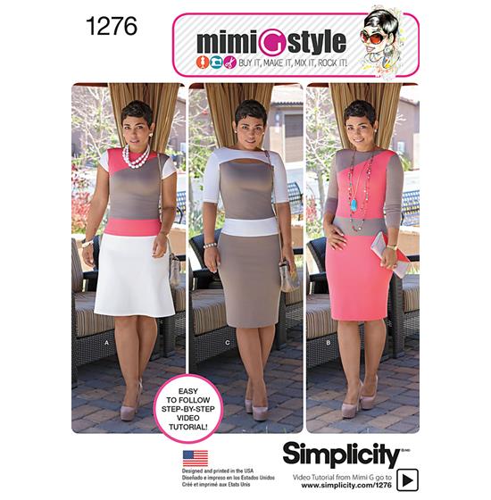 Simplicity 1276H5 snitmønster