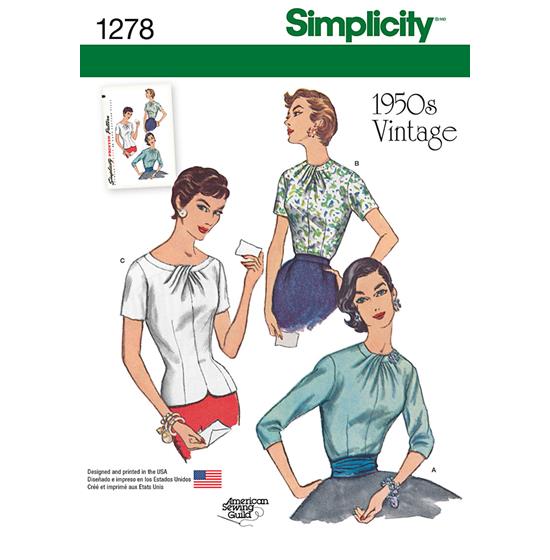 Simplicity 1278R5 snitmønster