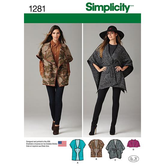 Simplicity 1281A snitmønster