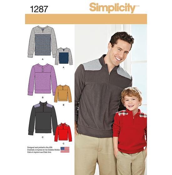 Simplicity 1287A snitmønster