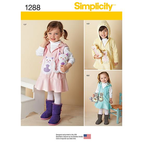 Simplicity 1288A snitmønster