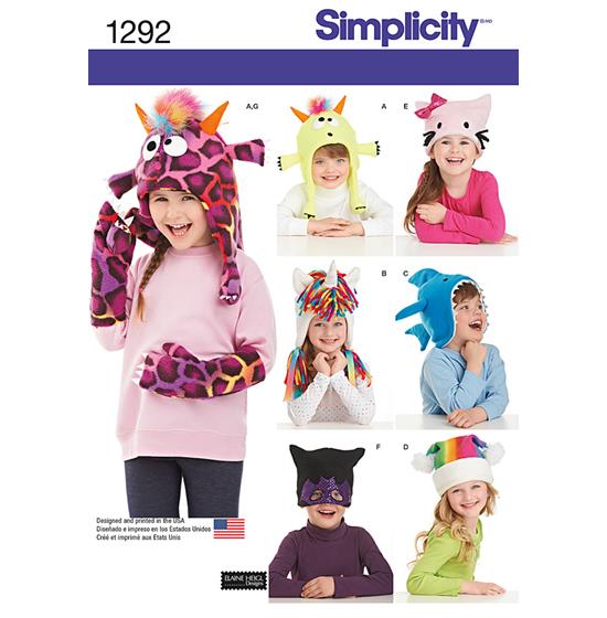 Simplicity 1292A snitmønster