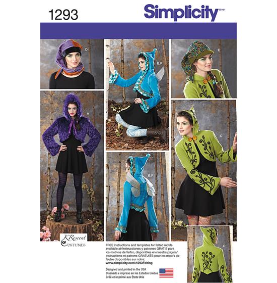 Simplicity 1293R5 snitmønster