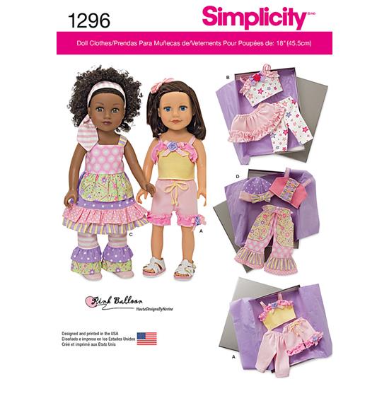 Simplicity 1296OS snitmønster