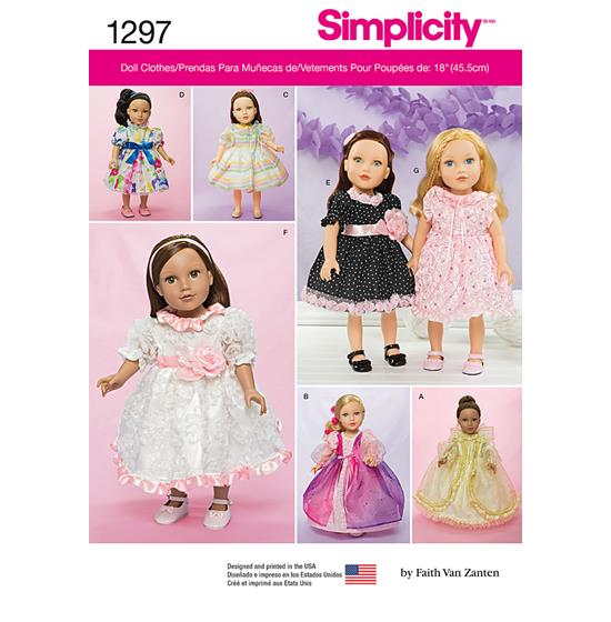 Simplicity 1297OS snitmønster