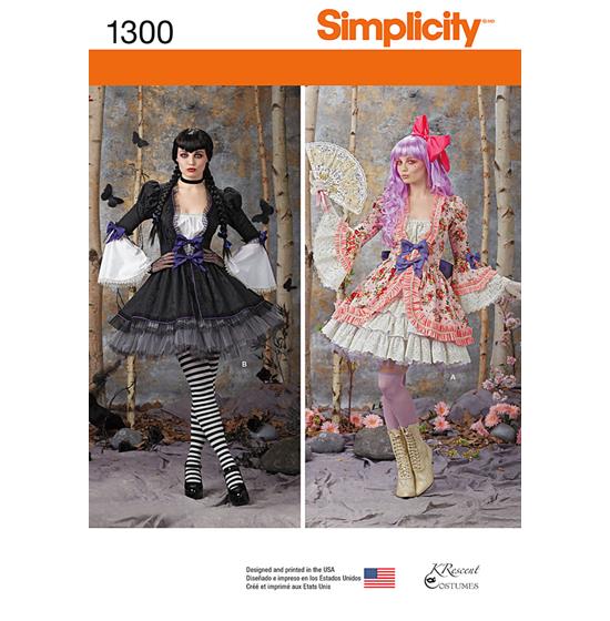 Simplicity 1300R5 snitmønster