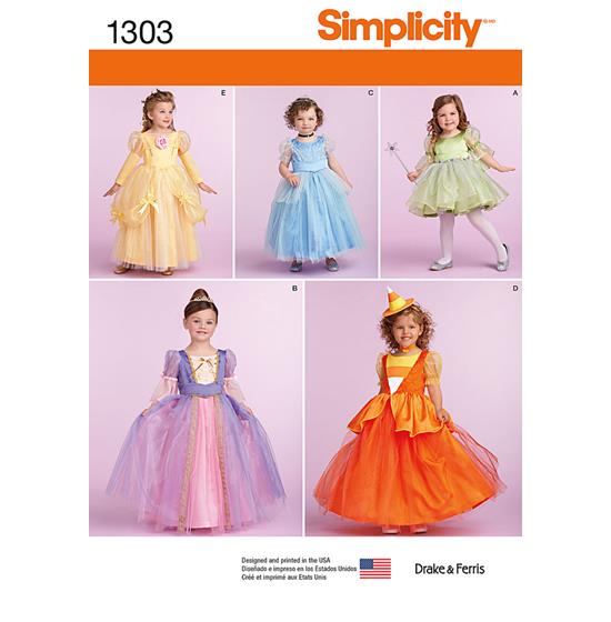 Simplicity 1303BB snitmønster