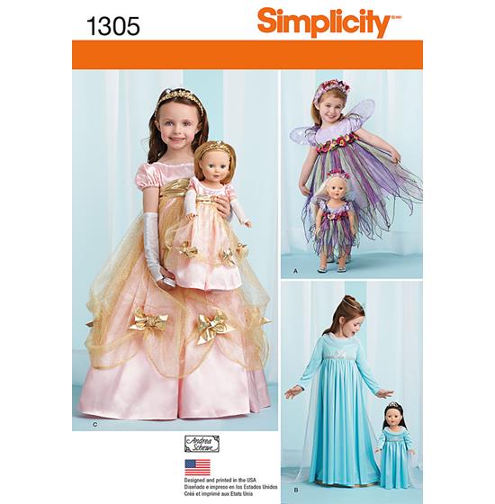 Simplicity 1305A snitmønster