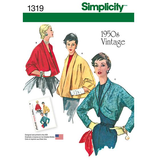 Simplicity 1319H5 snitmønster