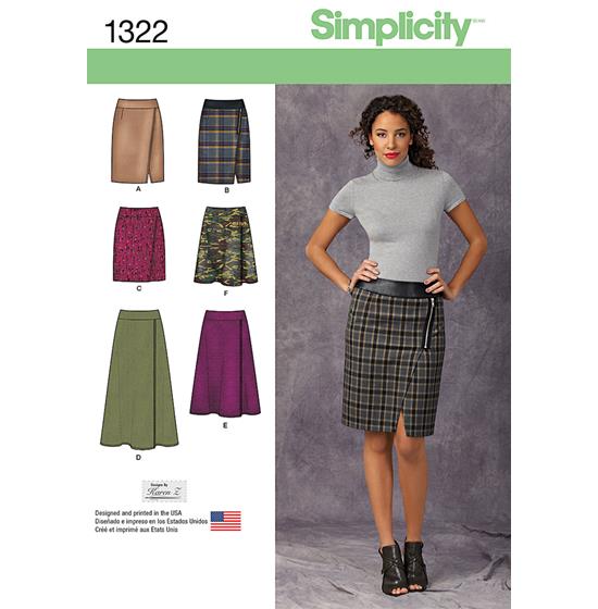 Simplicity 1322K5 snitmønster