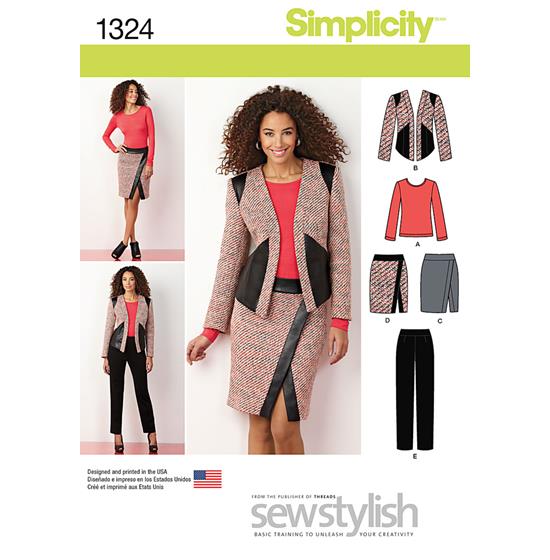 Simplicity 1324K5 snitmønster