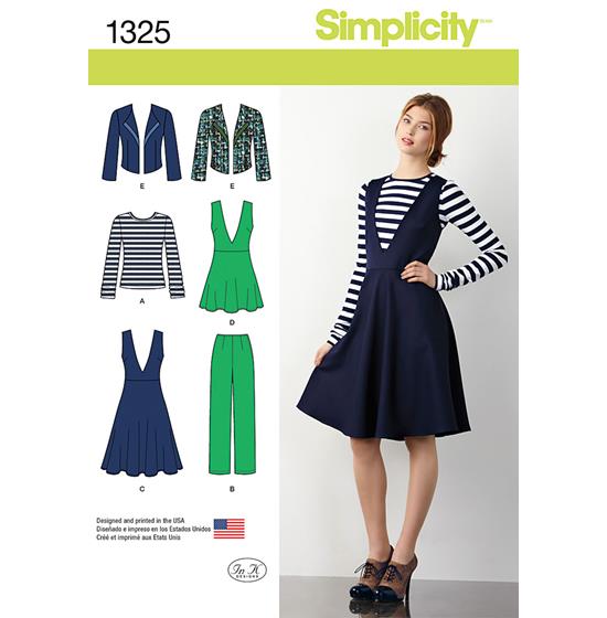 Simplicity 1325H5 snitmønster