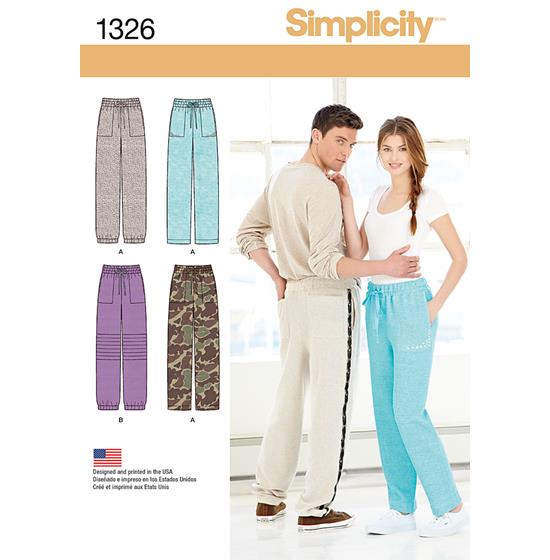 Simplicity 1326A snitmønster