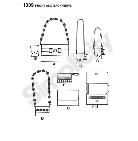 Simplicity 1339OS snitmønster