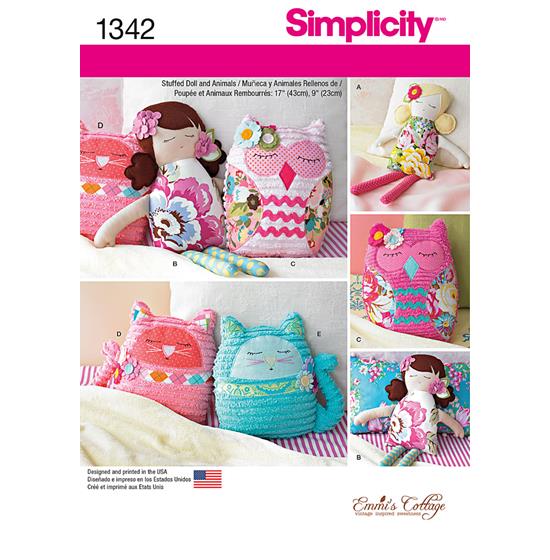 Simplicity 1342OS snitmønster