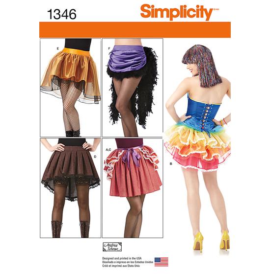 Simplicity 1346H5 snitmønster