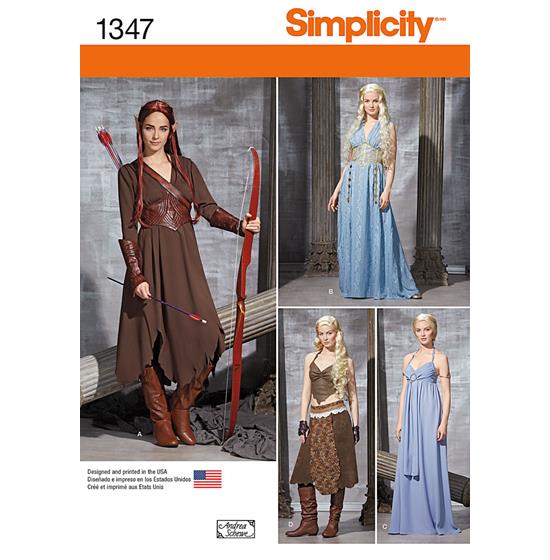 Simplicity 1347H5 snitmønster