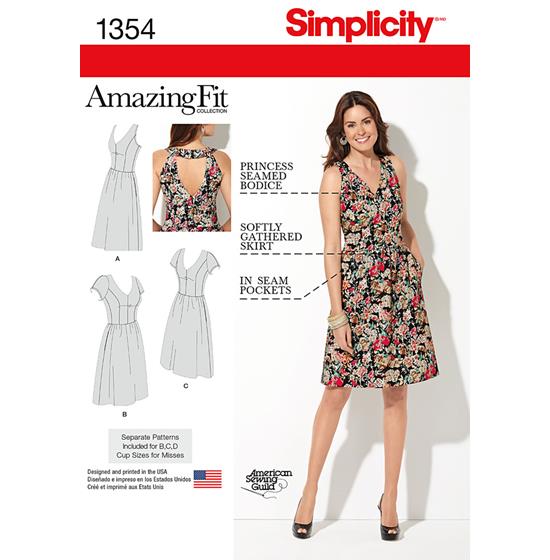 Simplicity 1354AA snitmønster