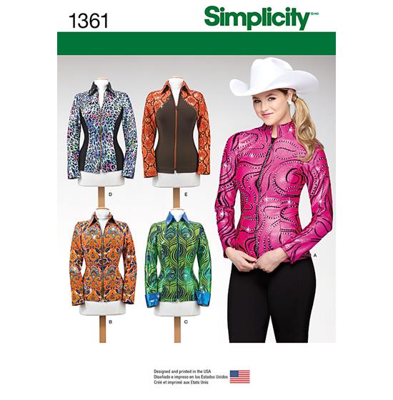 Simplicity 1361P5 snitmønster