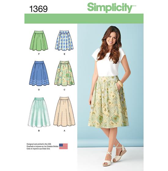 Simplicity 1369H5 snitmønster