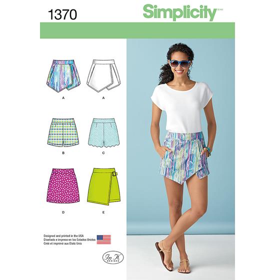 Simplicity 1370D5 snitmønster