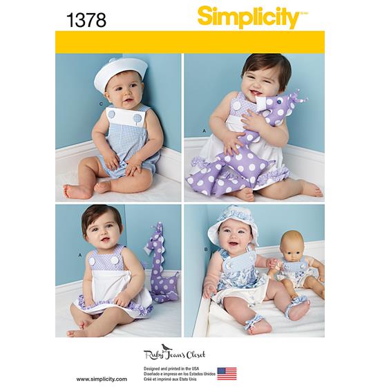 Simplicity 1378A snitmønster