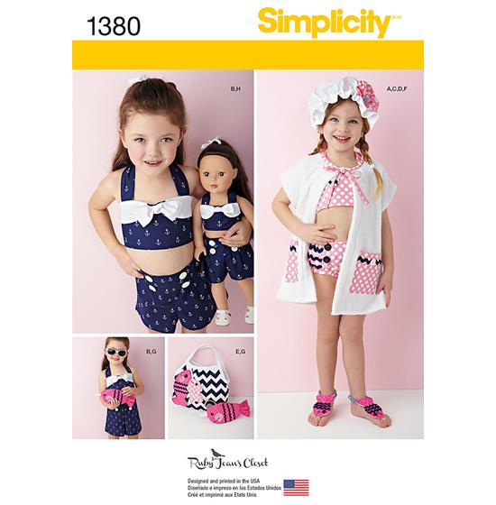 Simplicity 1380A snitmønster