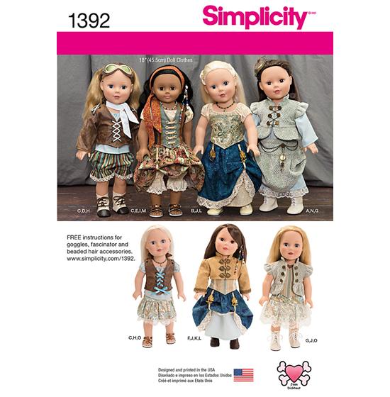 Simplicity 1392OS snitmønster