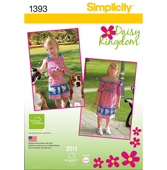 Simplicity 1393A snitmønster