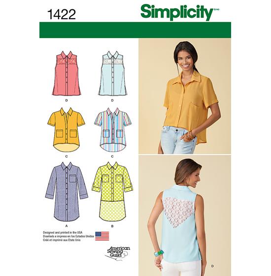 Simplicity 1422A snitmønster