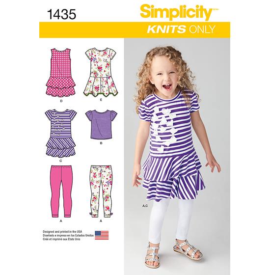 Simplicity 1435A snitmønster