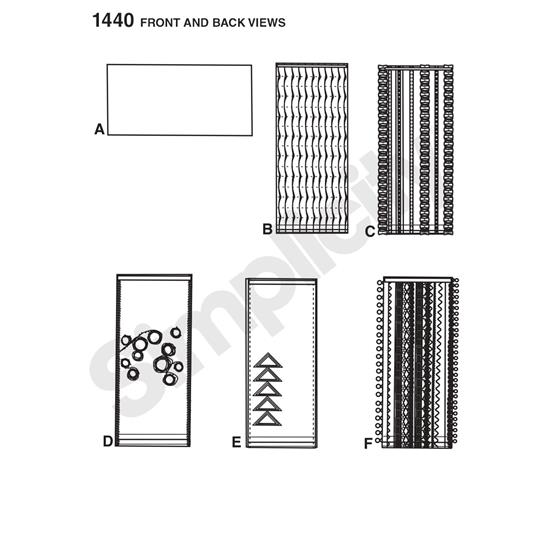 Simplicity 1440OS snitmønster