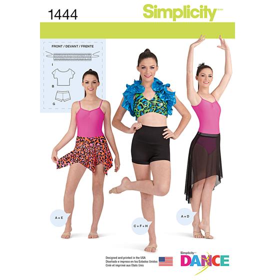 Simplicity 1444D5 snitmønster