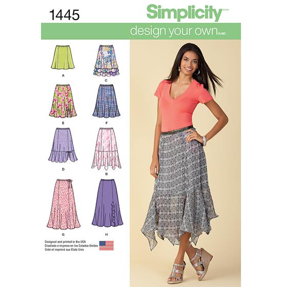 Simplicity 1445K5 snitmønster