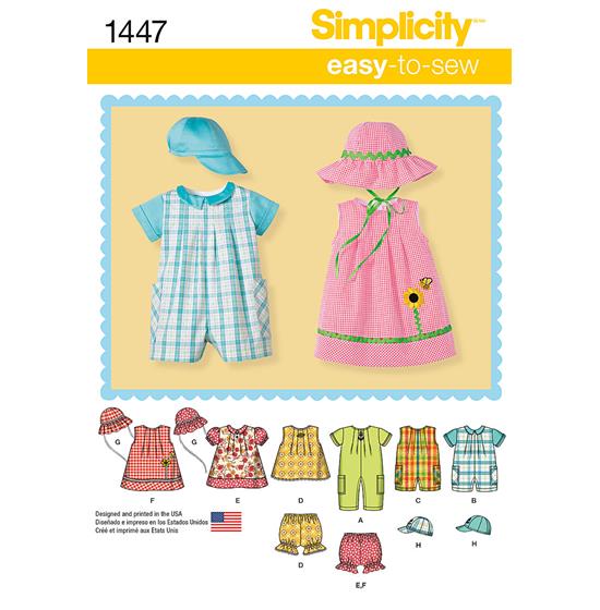 Simplicity 1447A snitmønster