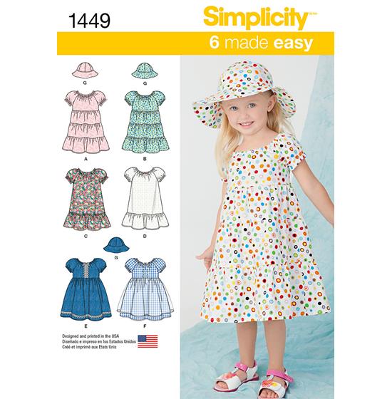 Simplicity 1449AA snitmønster