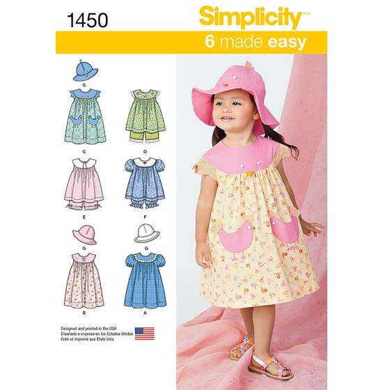 Simplicity 1450A snitmønster