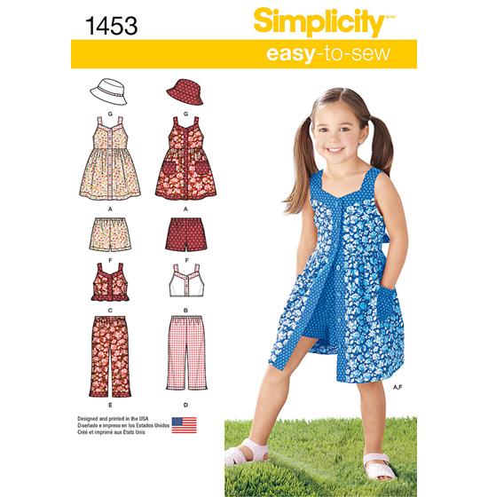 Simplicity 1453A snitmønster