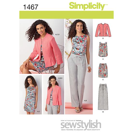 Simplicity 1467U5 snitmønster