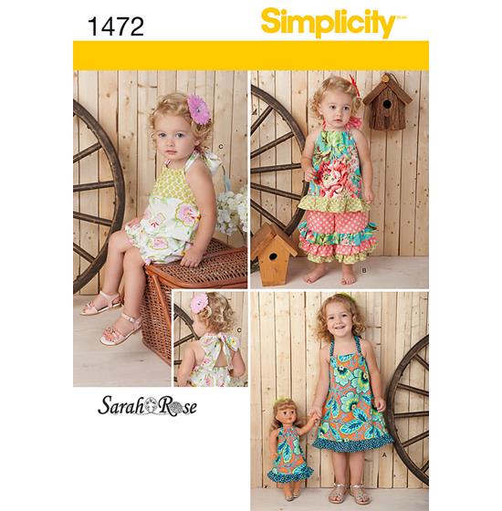 Simplicity 1472A snitmønster