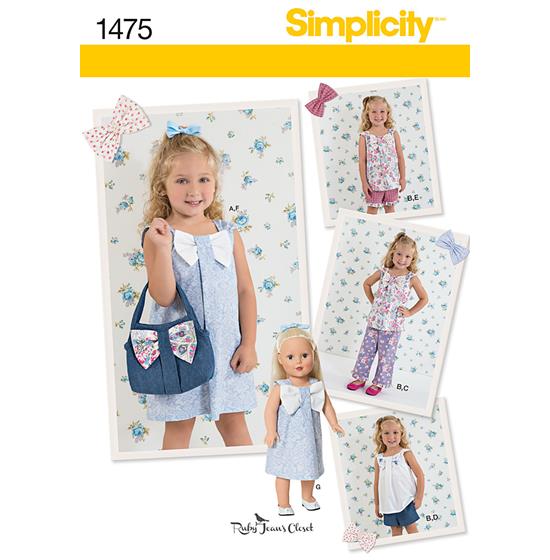 Simplicity 1475A snitmønster