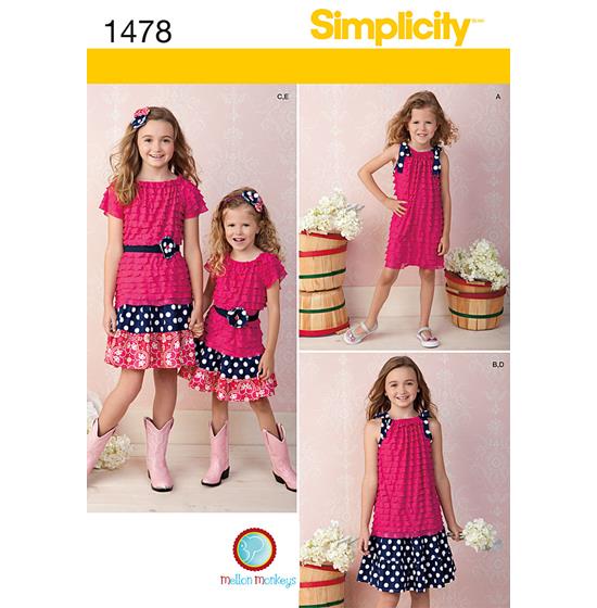 Simplicity 1478K5 snitmønster