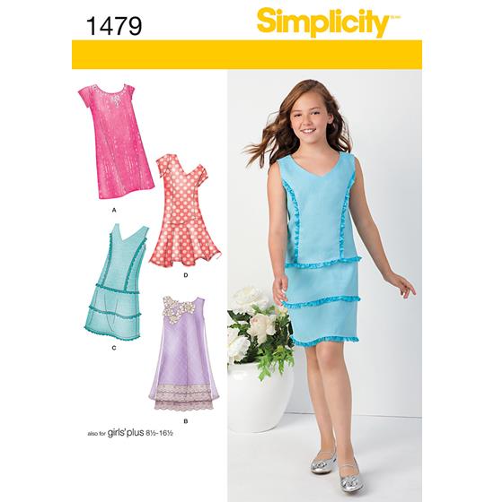 Simplicity 1479AA snitmønster