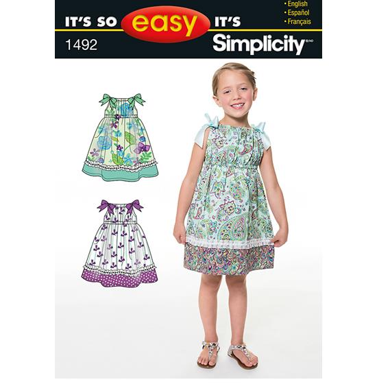 Simplicity 1492A snitmønster